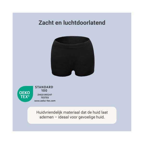 Carriwell Zwangerschaps Netbroekje Zwart 2st.
