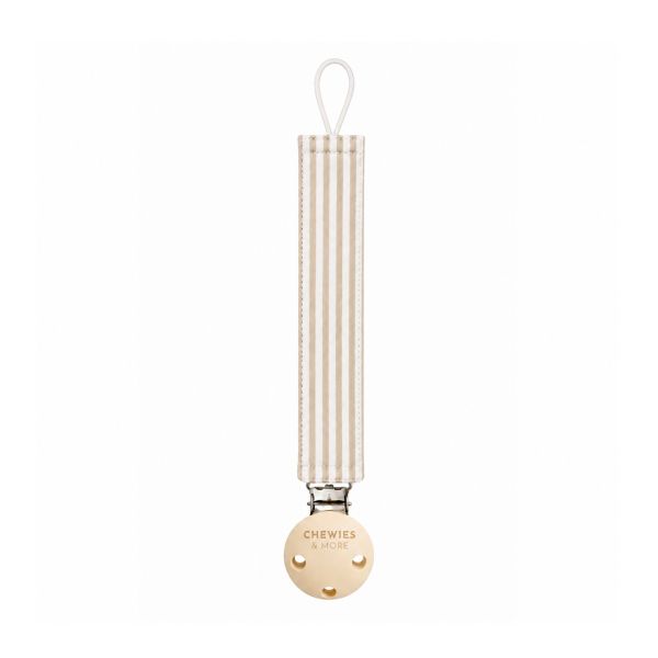 Chewies & More Cotton Speenkoord - Beige Stripes Chewies & More Cotton Speenkoord - Beige Stripes