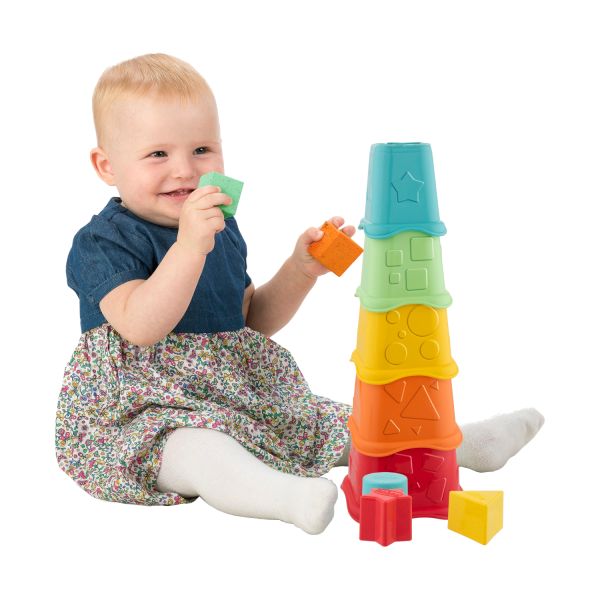 Chicco Stapelbekers ECO+ 2 in 1 Chicco Stapelbekers ECO+ 2 in 1