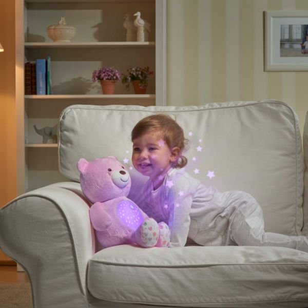 Chicco Knuffel Projector Baby Bear First Dreams Roze Chicco Knuffel Projector Baby Bear First Dreams Roze