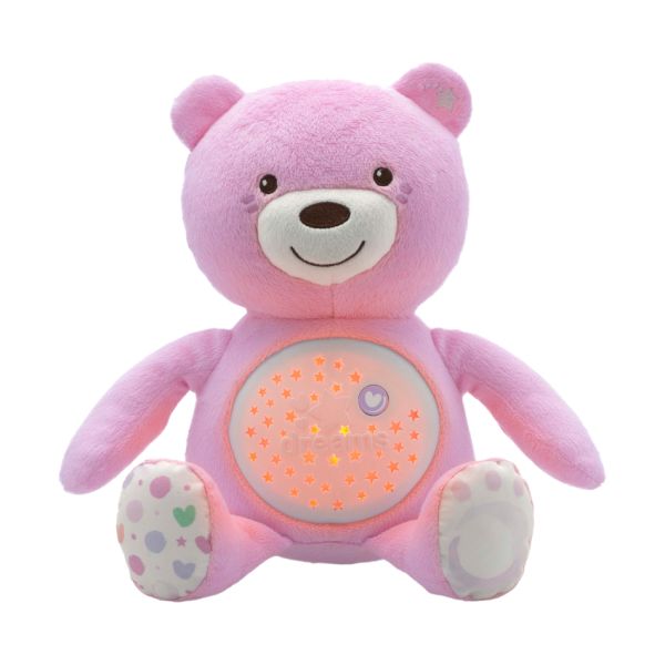 Chicco Knuffel Projector Baby Bear First Dreams Roze Chicco Knuffel Projector Baby Bear First Dreams Roze