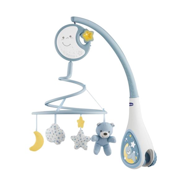 Chicco Next2Dreams Muziekmobiel - First Dreams - Blauw Chicco Next2Dreams Muziekmobiel - First Dreams - Blauw