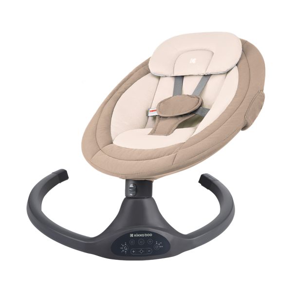 Kikkaboo Codie Electrische Schommelstoel - Beige Kikkaboo Codie Electrische Schommelstoel - Beige