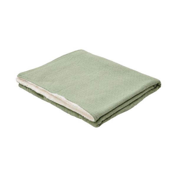 Little Dutch Pure Wiegdeken Gebreid - 70 x 100 cm - Sage Little Dutch Pure Wiegdeken Gebreid - 70 x 100 cm - Sage