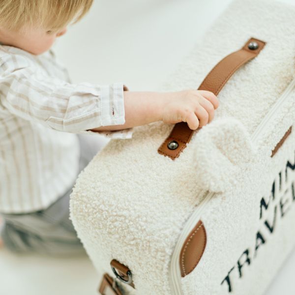 Childhome Teddy Mini Traveller Kinder Koffer - Offwhite Childhome Teddy Mini Traveller Kinder Koffer - Offwhite