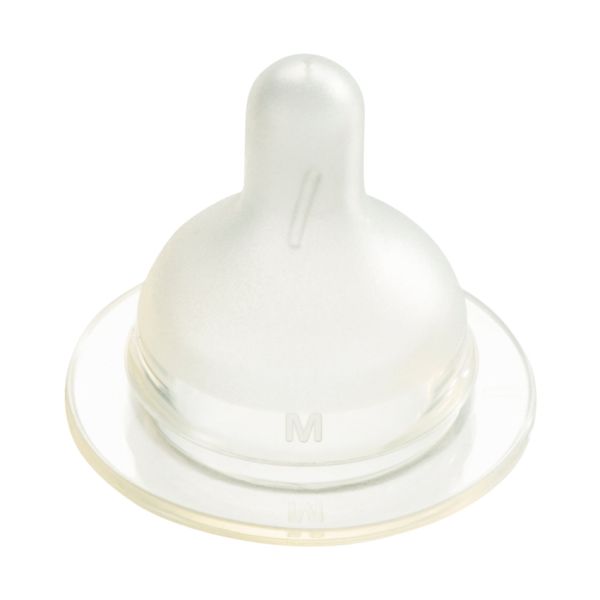Difrax Flesspeen Brede Hals Natural M (2 stuks) Difrax Flesspeen Brede Hals Natural M (2 stuks)