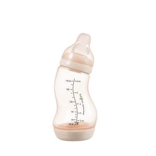 Difrax S-Fles Smal 170ml Roze Difrax S-Fles Smal 170ml Roze