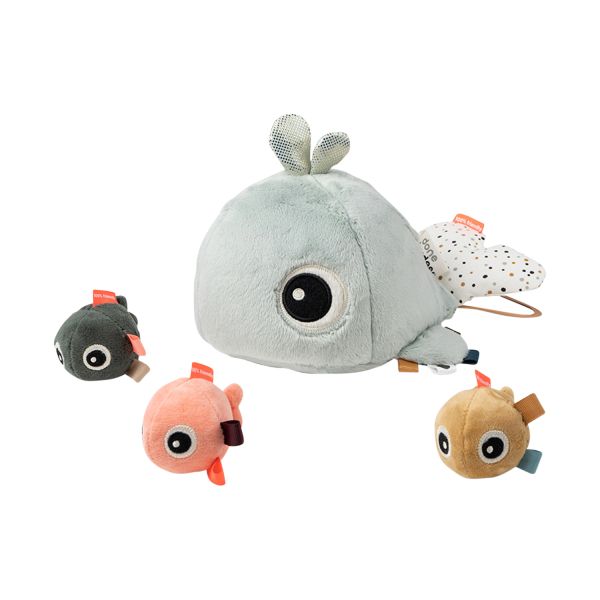 Done By Deer Hide & Seek Activity Toy - Wally - Blue Done By Deer Hide & Seek Activity Toy - Wally - Blue