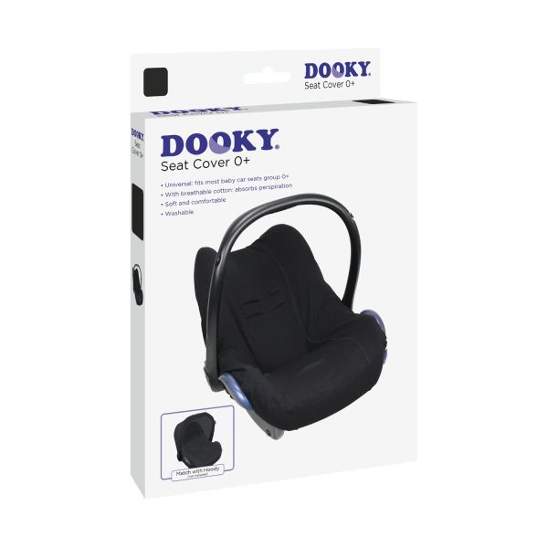 Dooky Autostoelhoes Black Uni 0+ Dooky Autostoelhoes Black Uni 0+