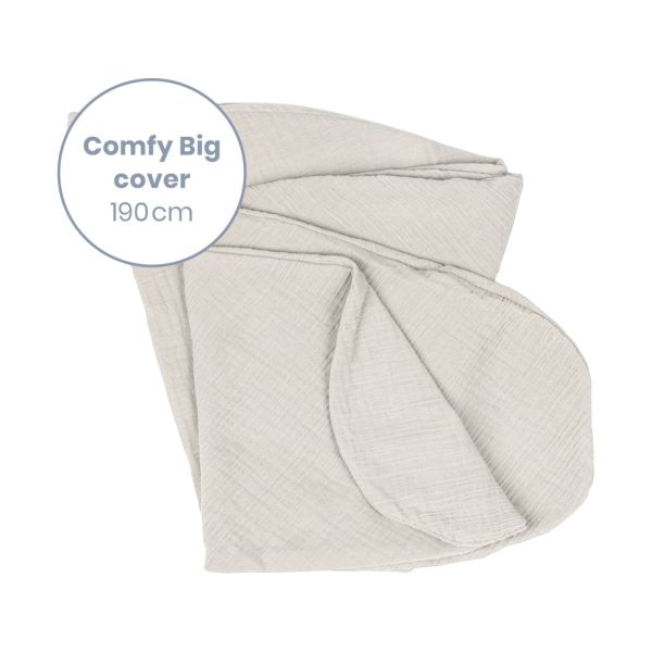 Doomoo Hoes voor Voedingskussen Comfy Big - Tetra Almond Doomoo Hoes voor Voedingskussen Comfy Big - Tetra Almond
