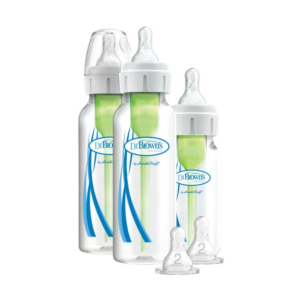 Dr. Brown's Starterset Standaard Hals Options+ Dr. Brown's Starterset Standaard Hals Options+