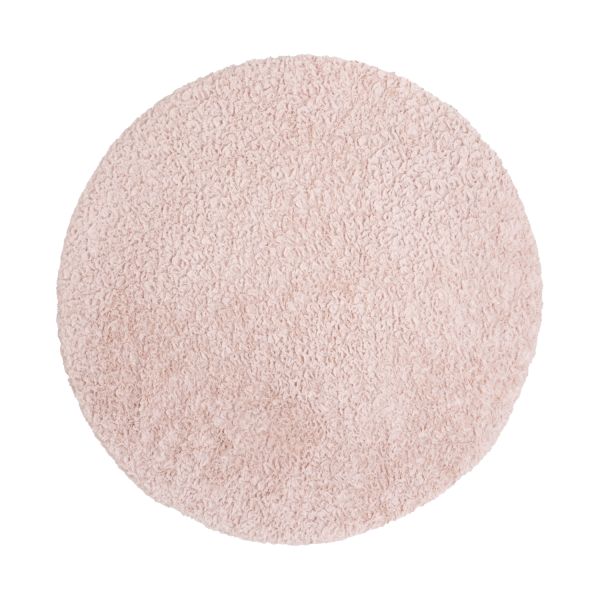 Baby's Only Hoeslaken Boxmatras Rond - Snow - Oud Roze - Ø90 cm