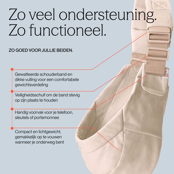 Ergobaby Upsie Sling Draagzak - Natural Beige Ergobaby Upsie Sling Draagzak - Natural Beige