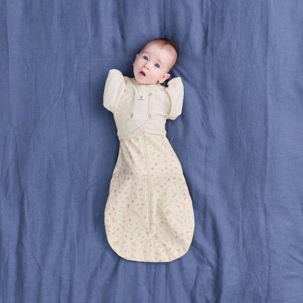 Ergopouch Cocoon Inbakerslaapzak - 0-3 Mnd - TOG 1.0 - Jersey - Lullaby Ergopouch Cocoon Inbakerslaapzak - 0-3 Mnd - TOG 1.0 - Jersey - Lullaby
