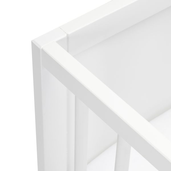 Europe Baby Wieg Jill Mat Wit 40 x 80 cm Europe Baby Wieg Jill Mat Wit 40 x 80 cm
