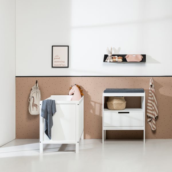 Europe Baby Ralph Luiertafel - Mat Wit Europe Baby Ralph Luiertafel - Mat Wit