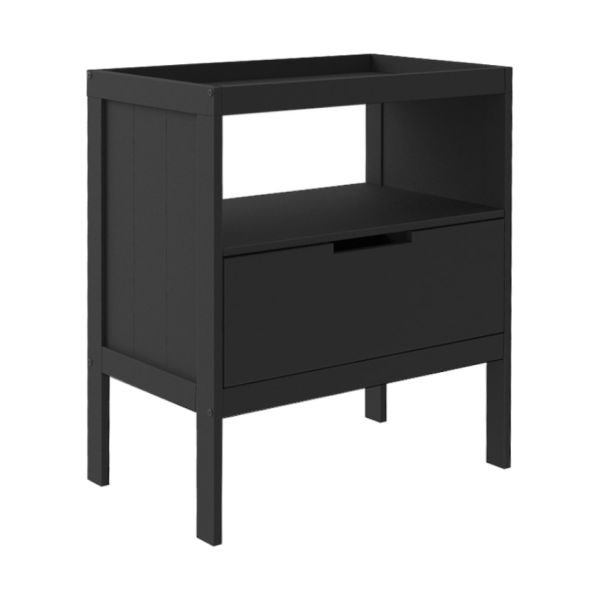 Europe Baby Ralph Luiertafel - Mat Zwart Europe Baby Ralph Luiertafel - Mat Zwart