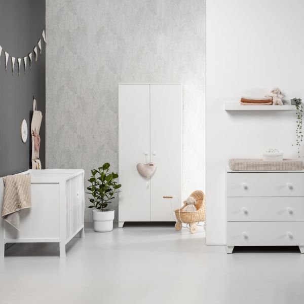 Europe Baby Sarah Commode 3 Laden - Wit