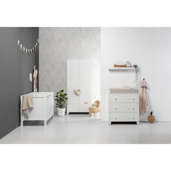 Europe Baby Sarah Commode 3 Laden - Wit