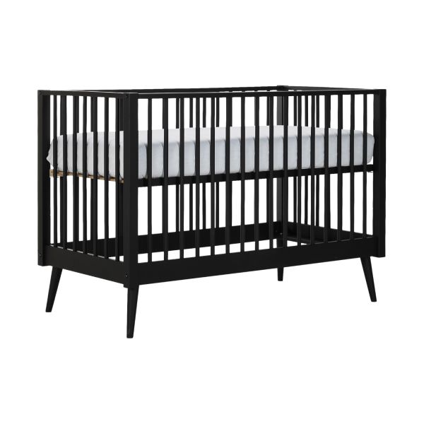 Europe Baby Evy Ledikant 60 x 120 cm - Mat Zwart Europe Baby Evy Ledikant 60 x 120 cm - Mat Zwart