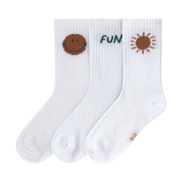 Lässig Tennis Socks GOTS Little Gang Fun 19-22 3pcs Lässig Tennis Socks GOTS Little Gang Fun 19-22 3pcs