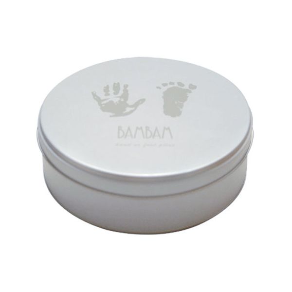 BamBam Doosje Met Hand/Voet Afdruk - Silver BamBam Doosje Met Hand/Voet Afdruk - Silver