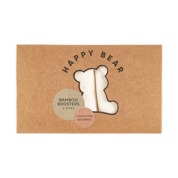 HappyBear Boosters Set Bamboo 4Stuks HappyBear Boosters Set Bamboo 4Stuks