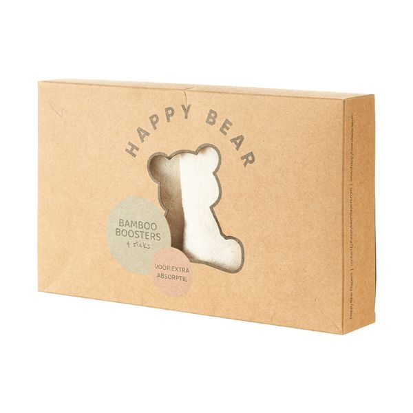 HappyBear Boosters Set Bamboo 4Stuks HappyBear Boosters Set Bamboo 4Stuks