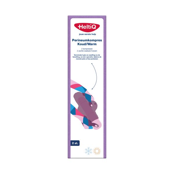 HeltiQ Perineumkompres - Koud/Warm - 2 Stuks HeltiQ Perineumkompres - Koud/Warm - 2 Stuks