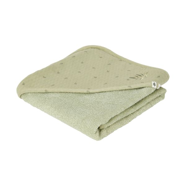 Little Dutch Pure Badcape - 100 x 100 cm - Sage Little Dutch Pure Badcape - 100 x 100 cm - Sage