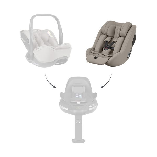 Kikkaboo i-Class Plus Autostoel i-Size - Champagne Kikkaboo i-Class Plus Autostoel i-Size - Champagne