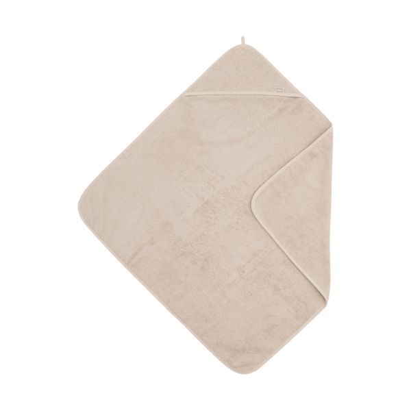 Jollein Badcape Uni - Badstof - 75x75 cm - Nougat