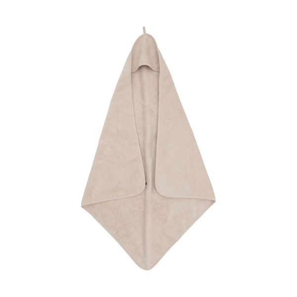 Jollein Badcape Uni - Badstof - 75x75 cm - Nougat
