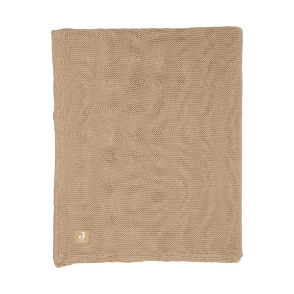 Jollein Basic Knit Wiegdeken - 75 x 100 cm - Fleece - Hazel