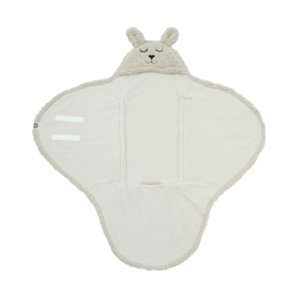 Jollein Wikkeldeken Bunny Nougat