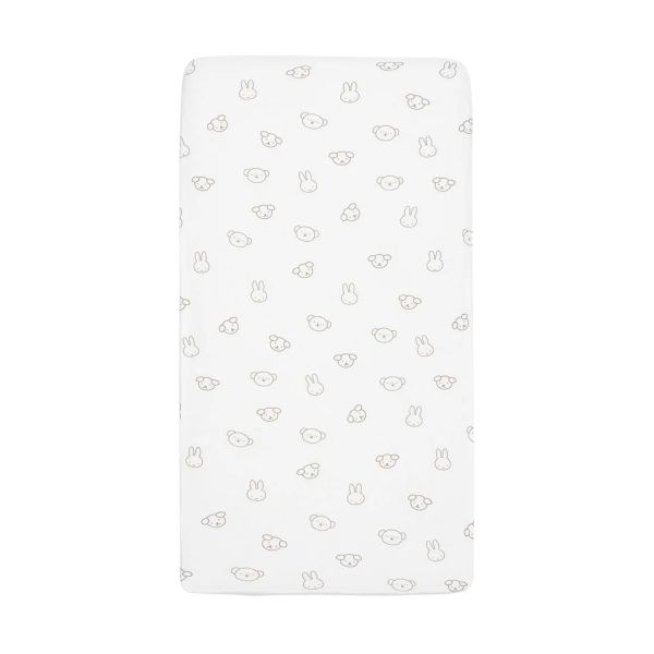 Jollein Hoeslaken Jersey 60x120cm - Miffy and Friends