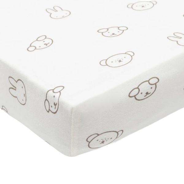 Jollein Hoeslaken Jersey 60x120cm - Miffy and Friends