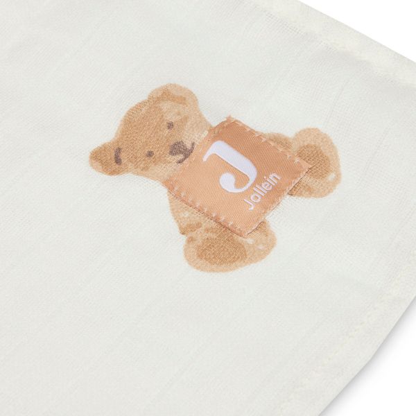 Jollein Hydrofiel Multidoek Teddy Bear 115x115cm 2-Pack Jollein Hydrofiel Multidoek Teddy Bear 115x115cm 2-Pack