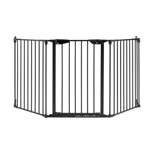 Kidsriver Veiligheidsrek Metaal Zwart - 86-201cm Kidsriver Veiligheidsrek Metaal Zwart - 86-201cm