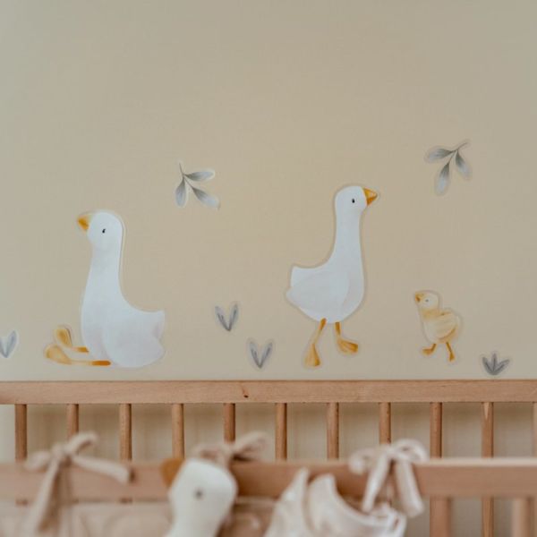 Little Dutch Muurstickers - Little Goose - 3 vellen Little Dutch Muurstickers - Little Goose - 3 vellen