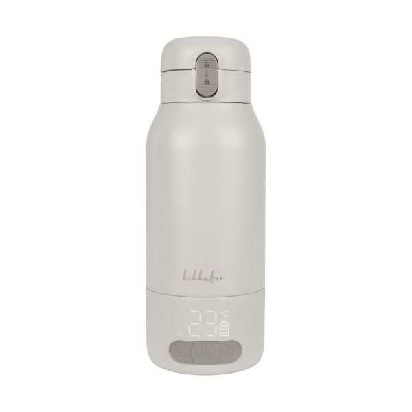 Kikkaboo Draagbare Water- en Melkverwarmer - 500 ml - Beige Kikkaboo Draagbare Water- en Melkverwarmer - 500 ml - Beige