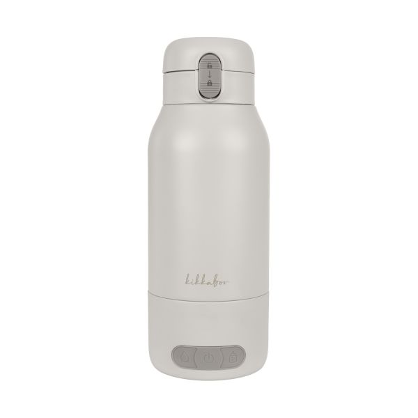 Kikkaboo Draagbare Water- en Melkverwarmer - 500 ml - Beige Kikkaboo Draagbare Water- en Melkverwarmer - 500 ml - Beige