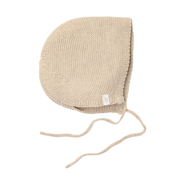 Little Dutch Gebreide Muts - Soft Beige Melee – 0-3 maanden