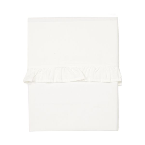Koeka Ledikantlaken Ruffle Warm White Koeka Ledikantlaken Ruffle Warm White