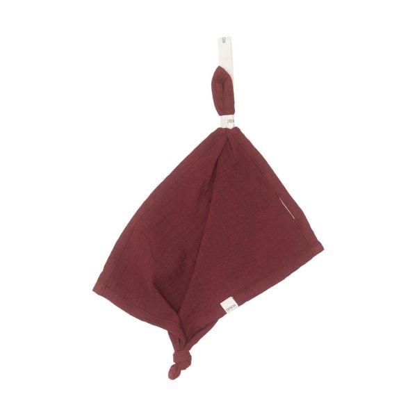 Koeka Whisper Waves Speendoekje - 2 Stuks - Burgundy Koeka Whisper Waves Speendoekje - 2 Stuks - Burgundy