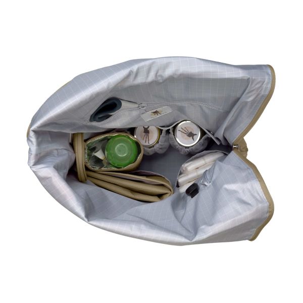 Lässig Rolltop Up Rugzak - Olive