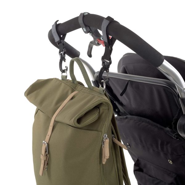 Lässig Rolltop Up Rugzak - Olive