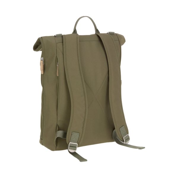 Lässig Rolltop Up Rugzak - Olive