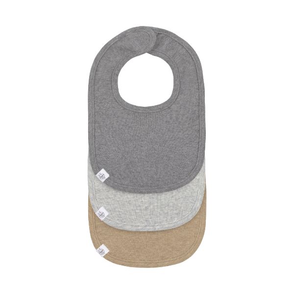Lässig Newborn Slab GOTS Dark Grey / Light Grey / Nature