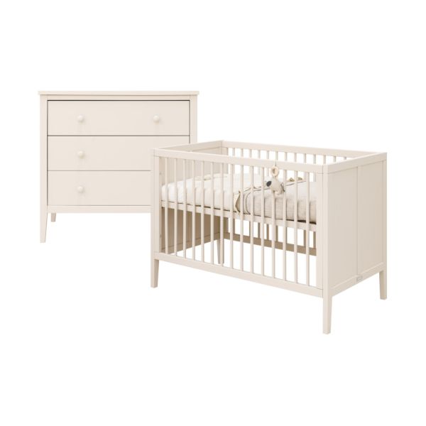 Bopita Ledikant 60 x 120 cm - Commode - Vieve - Dune Bopita Ledikant 60 x 120 cm - Commode - Vieve - Dune